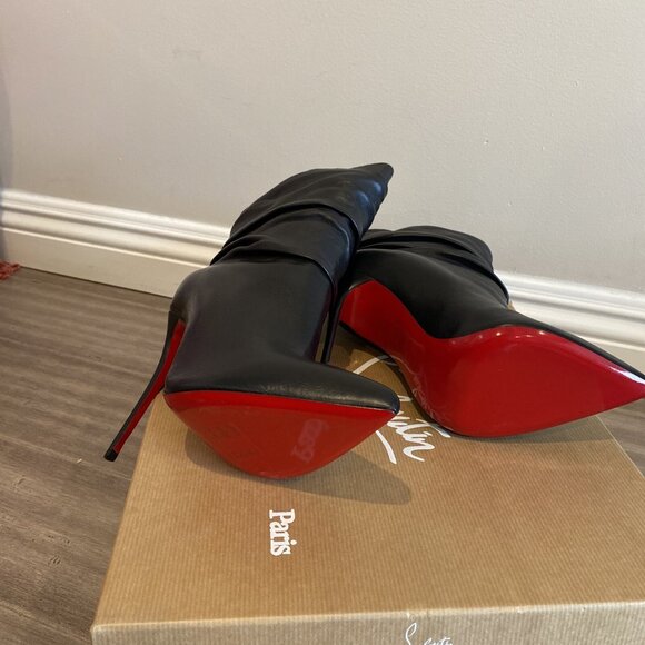 Christian Louboutin Ishtar Booty 120 Calf Leather - Picture 9 of 13